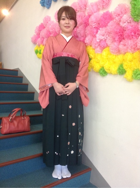 卒業袴のお着付け