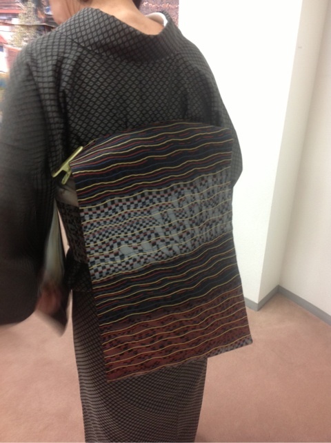 着付け教室の様子