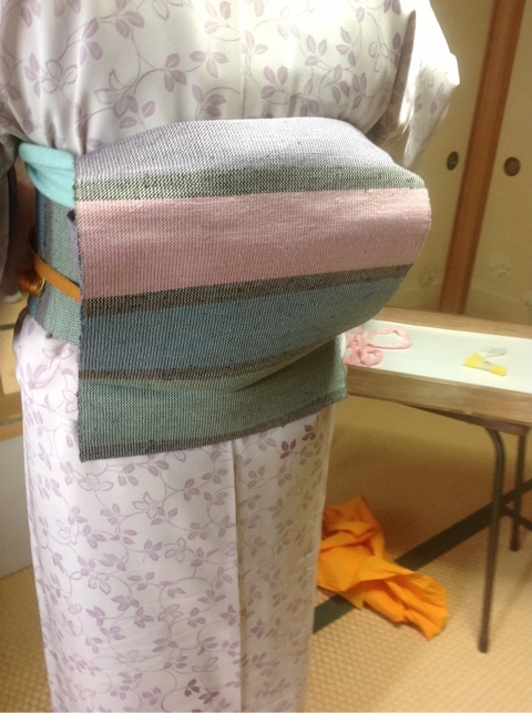 着付け教室最終日