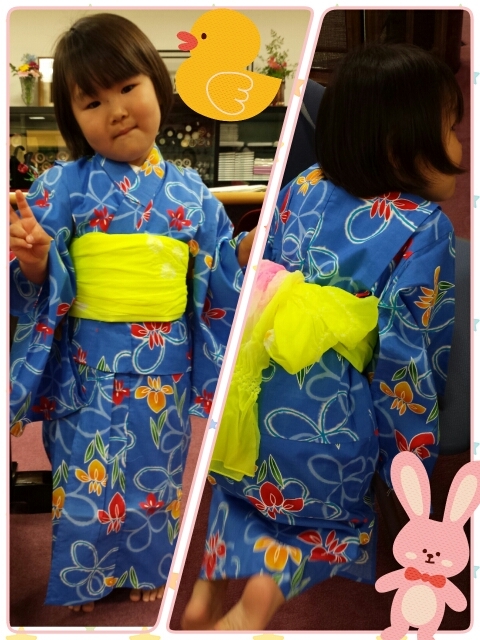 かわいいキッズ★浴衣