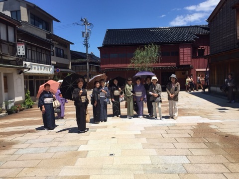 北陸新幹線開通！お客様と着物を着て楽しむ金沢旅行②