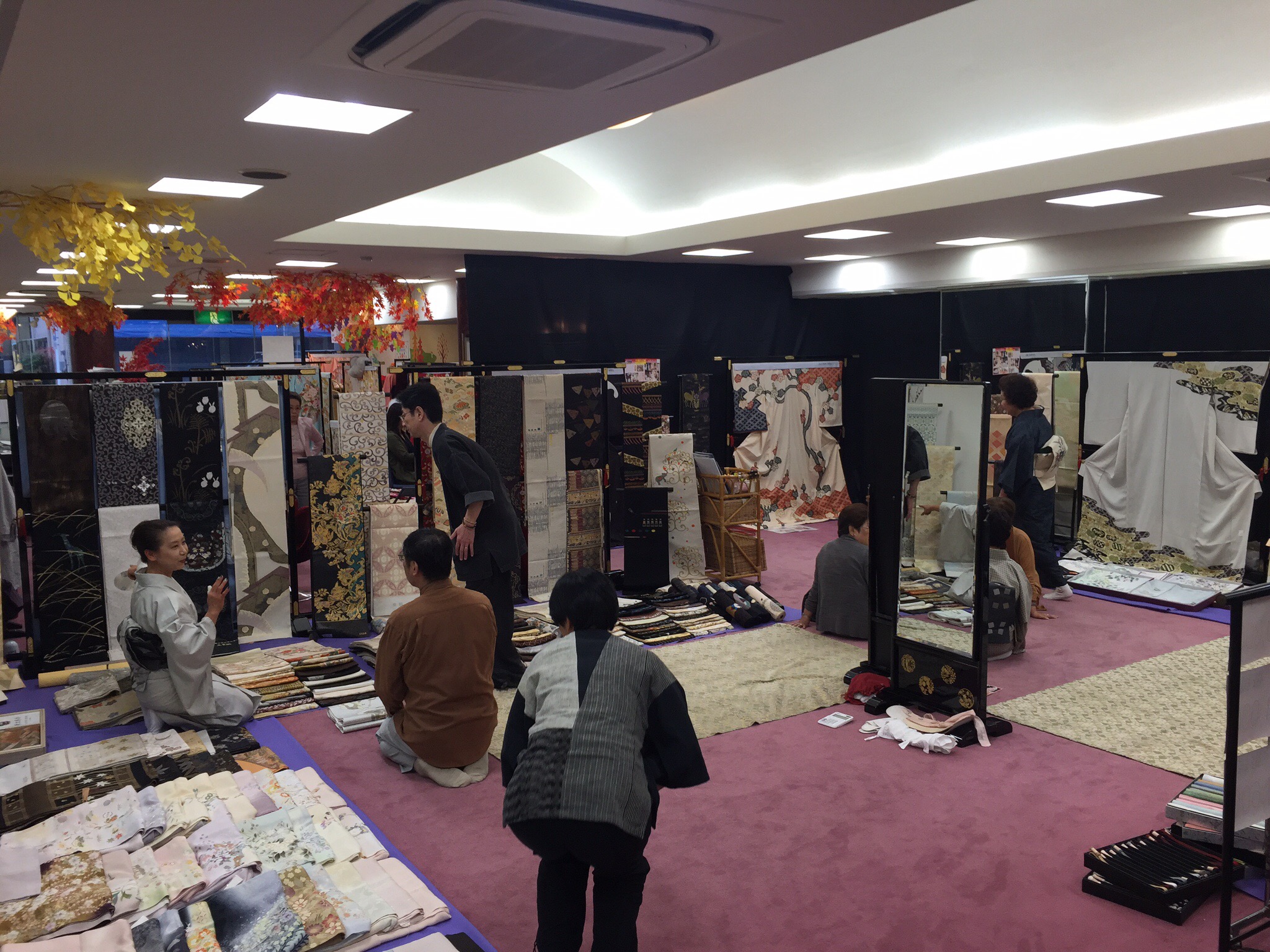 五福の幸展2015 店内の様子