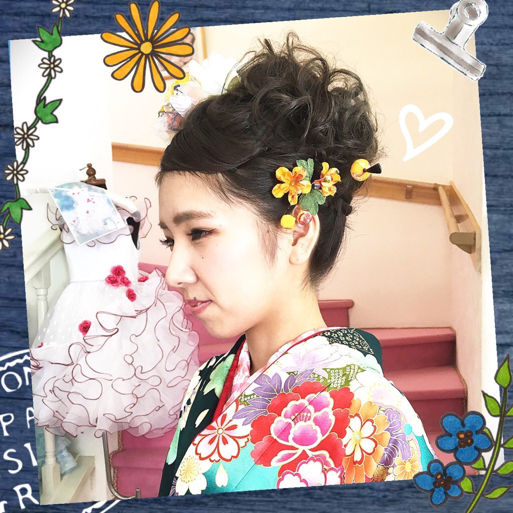成人式に人気のヘアスタイル♡
