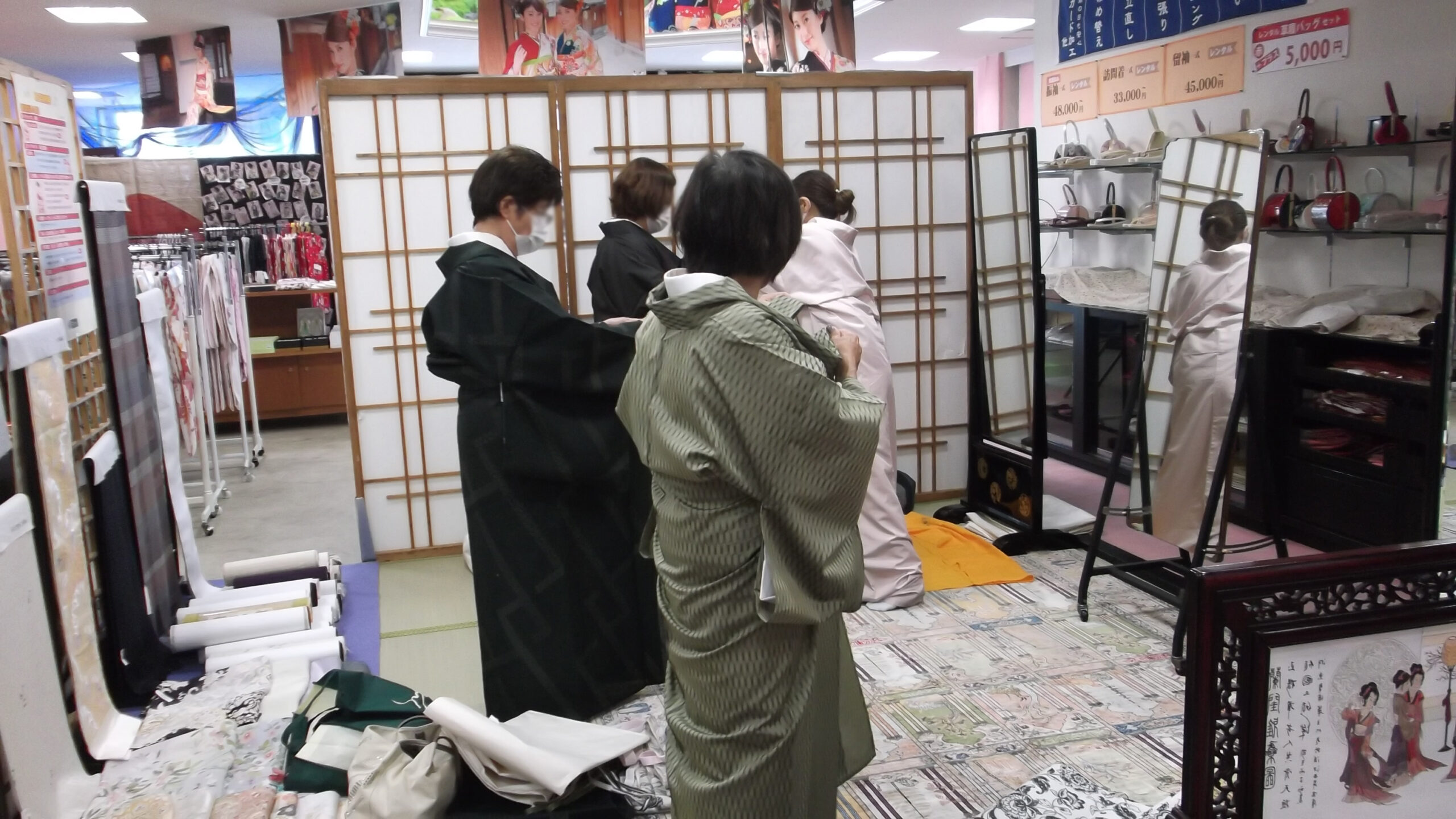 着付け教室☆少しだけお見せします！