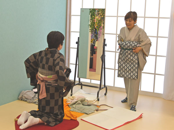 着物の帯の結び方と注意点