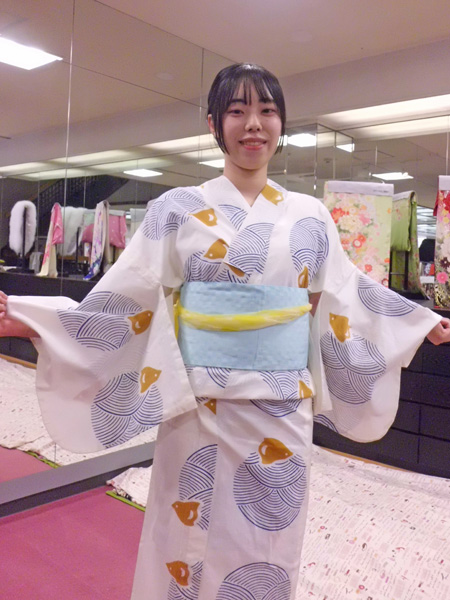 浴衣でおでかけ☆