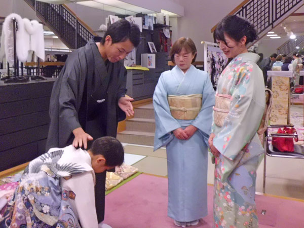 ☆ご家族揃ってお着物で七五三☆