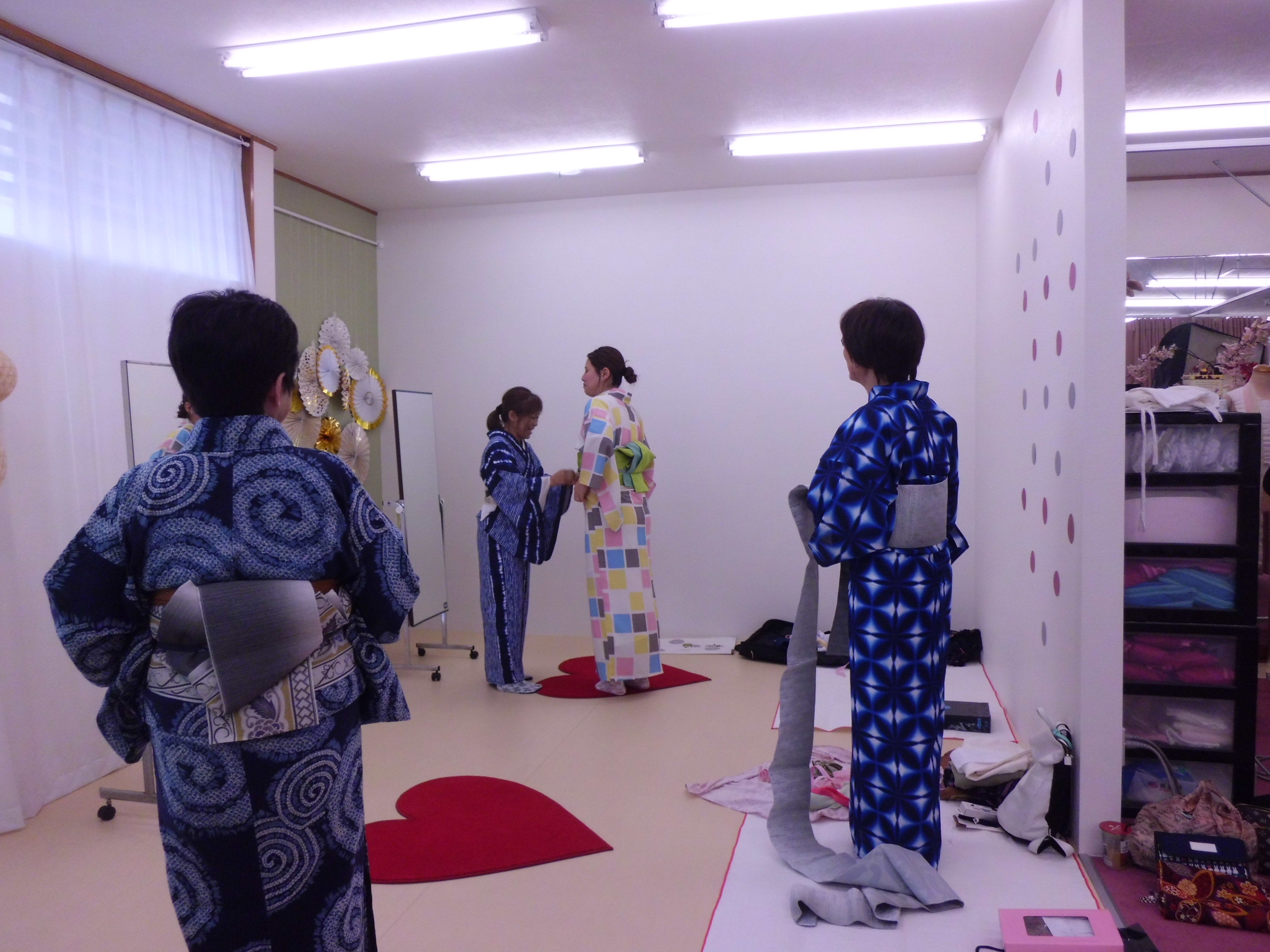 浴衣小物プラスアレンジ