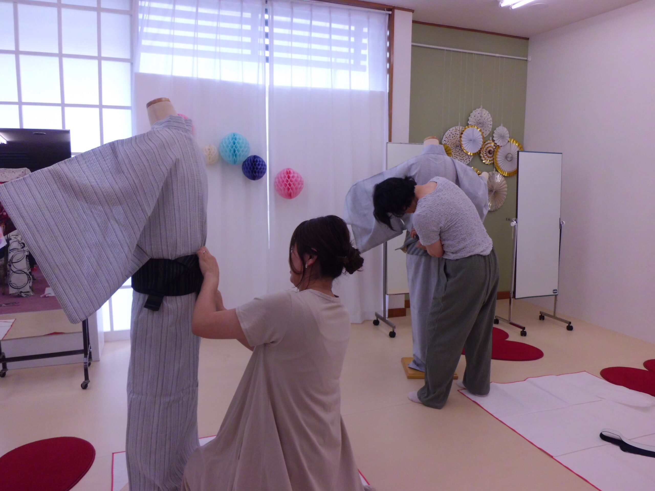 浴衣で散歩