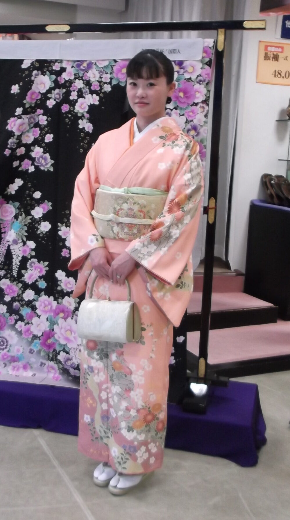 訪問着お着付されたお客様のご紹介