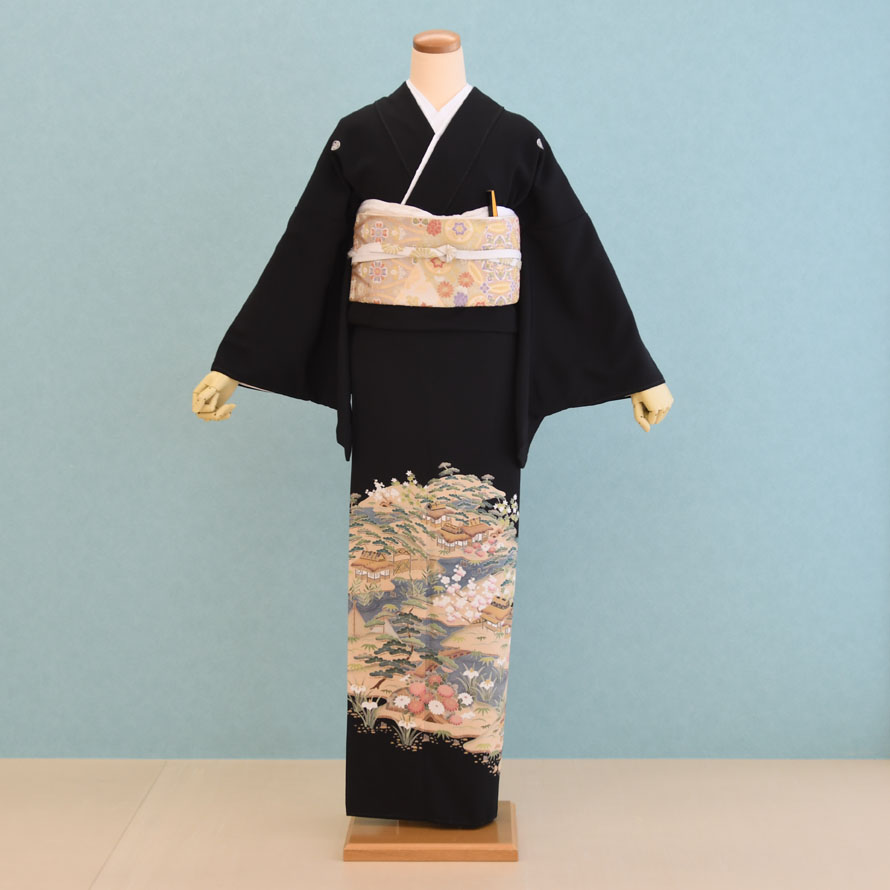 留袖 加賀友禅・茶屋辻 TS-018