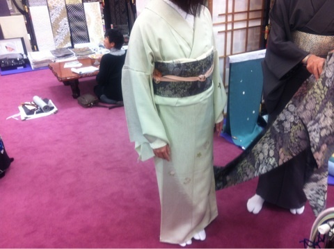 唐衣庵、御召訪問着のコーディネート2