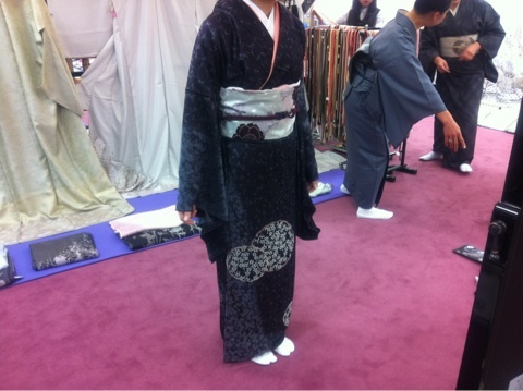 結婚式に着る着物を探しに来られたお客様