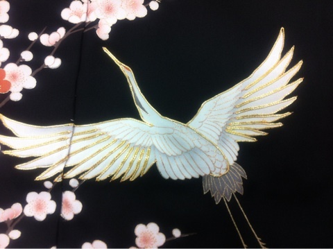きものの文様【鶴】