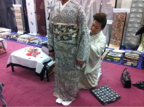 汕頭刺繍訪問着のコーディネート