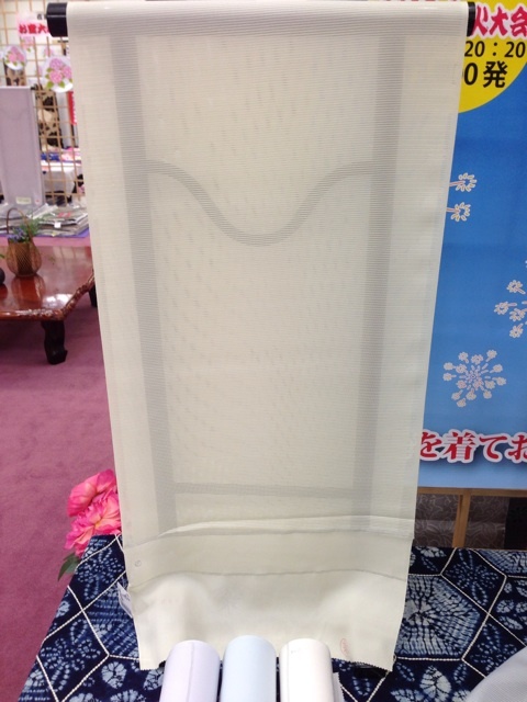 正絹の洗える絽の長襦袢『ふるるん』